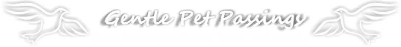 Gentle Pet Passings